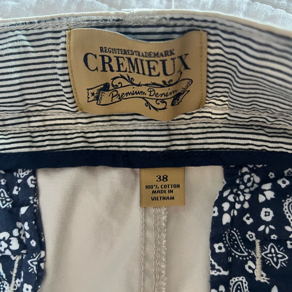 Daniel Cremieux Striped Denim Pants